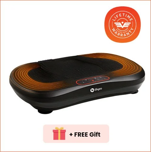 LifePro’s Vibration Therapy Plate relieves pain, helps you lose weight, and rebuild strength, and so much more – in just 10 minutes a day!