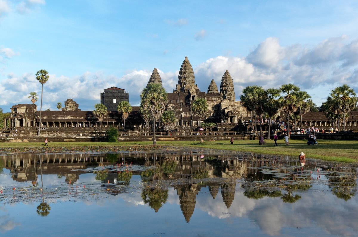 Angkor Wat temple in cambodia