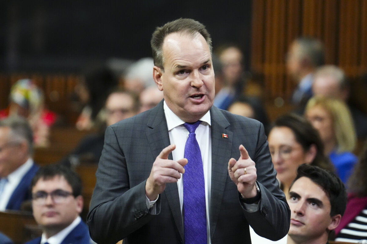 Government House Leader Steven MacKinnon rises during question period in the House of Commons on Parliament Hill in Ottawa on Oct. 29, 2025. (Sean Kilpatrick/The Canadian Press)