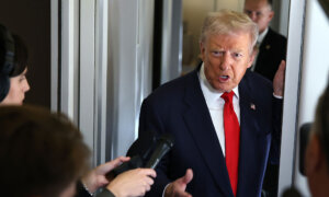 Trump Speaks With Reporters Aboard Air Force One