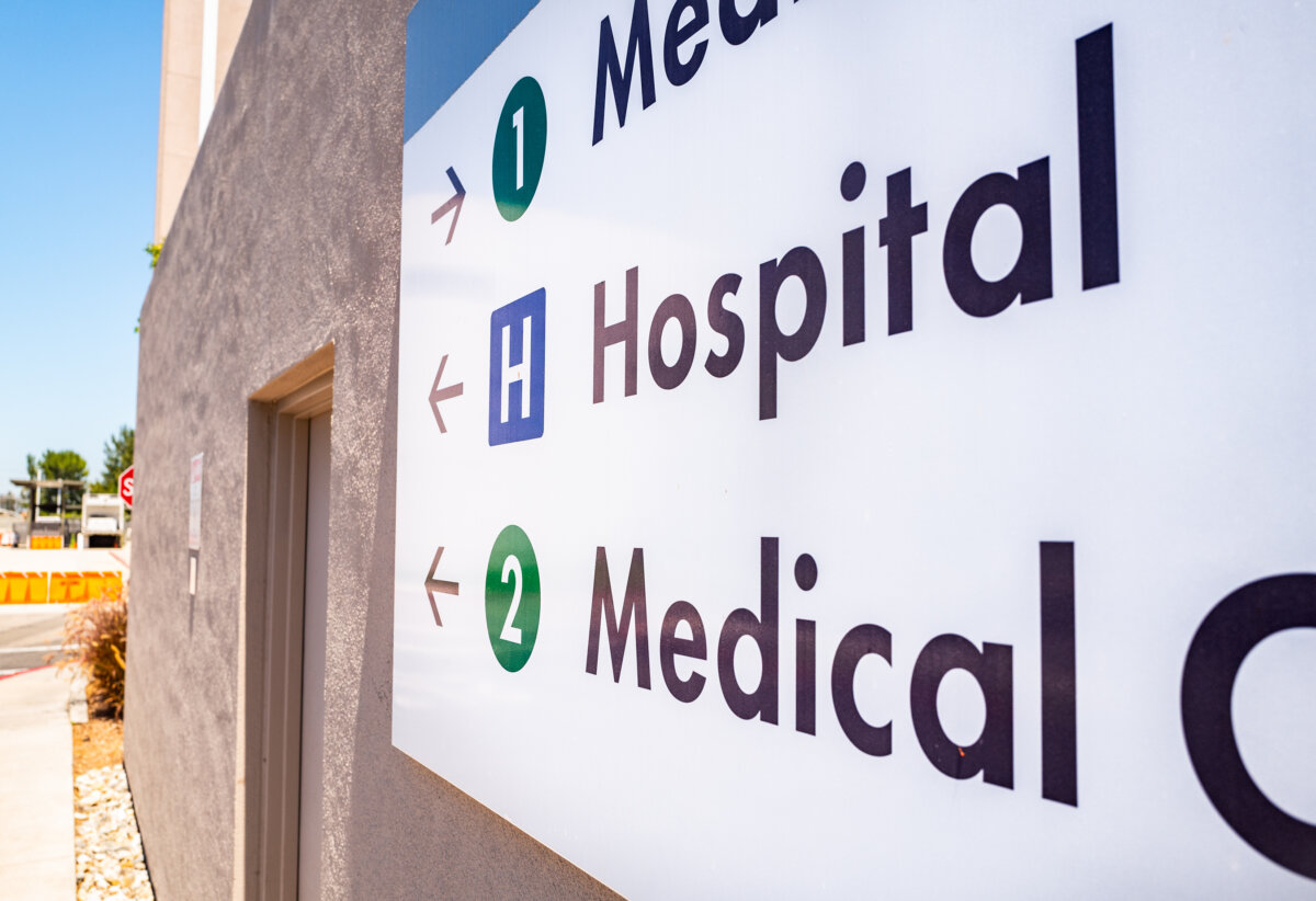 A hospital in Irvine, Calif., on July 8, 2025. (John Fredricks/The Epoch Times)