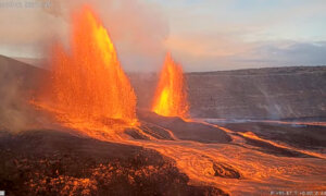 Kīlauea Volcano in Hawaii Erupts Again