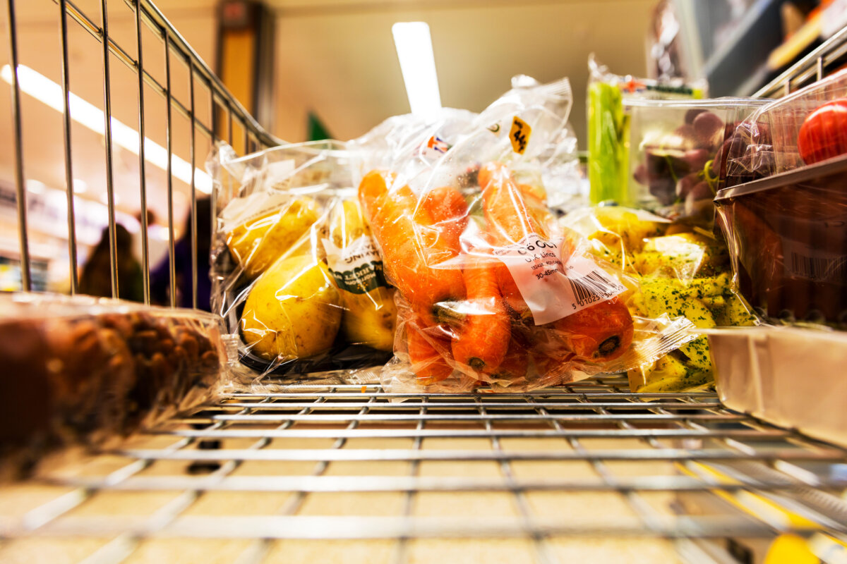 UK supermarkets are warning that higher business taxes could push up food inflation (Alamy/PA)