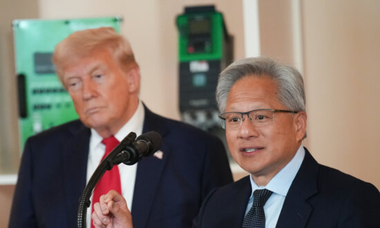 Nvidia CEO Joins Trump on China Trip as President Urges China to ‘Open Up’ to US Businesses