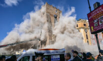 Day in Photos: Medieval Tower Collapse, Shein Protest, and Earthquake in Afghanistan