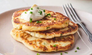 Turn Leftover Mashed Potatoes Into Pan-Fried Potato Pancakes
