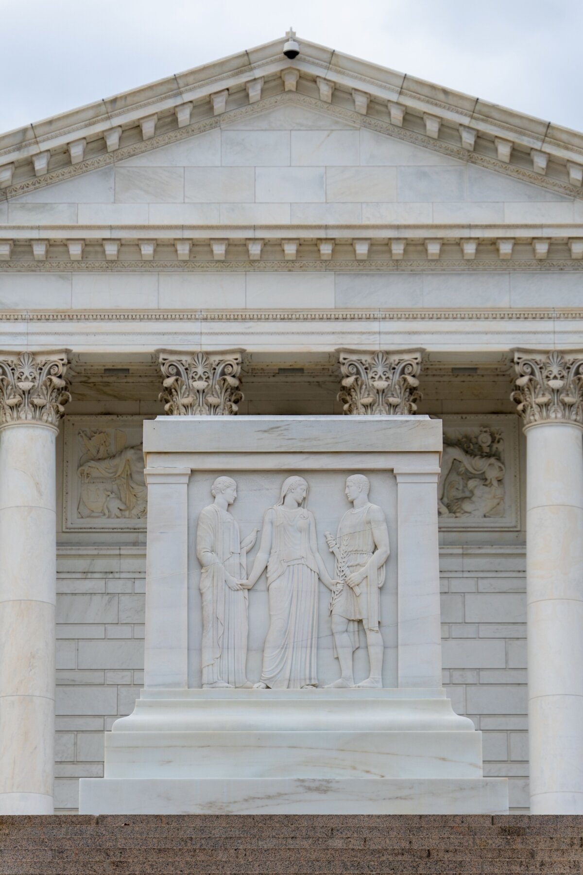 east panel of the Tomb of the Unknown Soldier