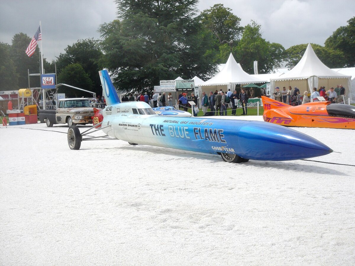 Gary Gabelich’s Blue Flame