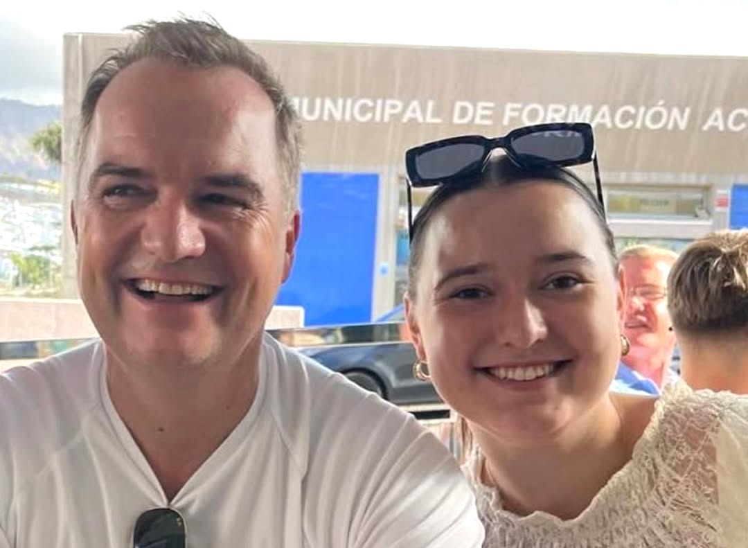 Ignite the Fire Minitry’s founder Alexander Wurm (L) and his daughter Serena (R) pose for a picture sometime before their death in a place crash outside Fort Lauderdale, Florida, on Nov. 10, 2025. (Courtesy of Ignite the Fire).