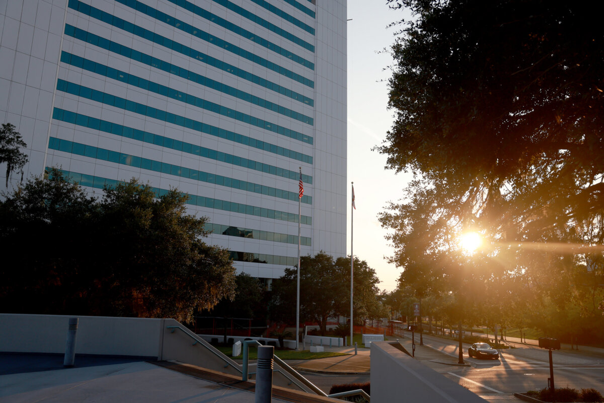 The Florida Department of Education in Tallahassee, Fla., on July 25, 2023. (Joe Raedle/Getty Images)