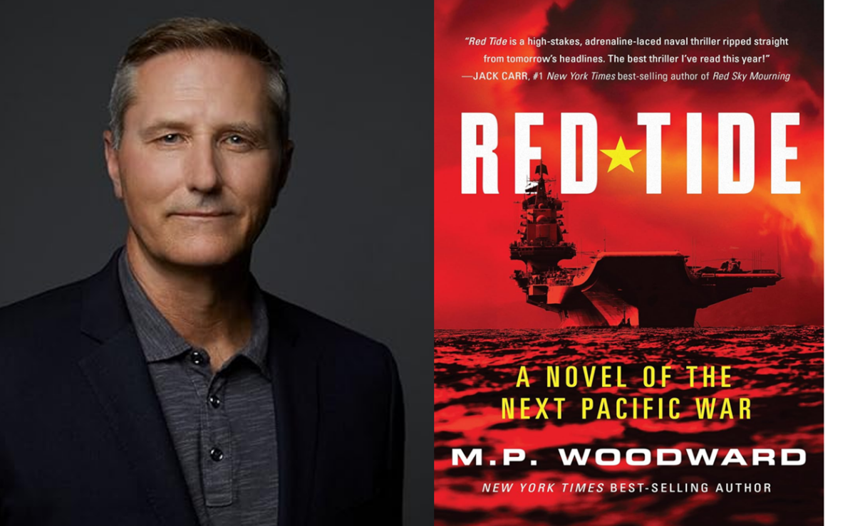 "Red Tide" by M.P. Woodward tells a thrilling story of a naval family. (Naval Institute Press)