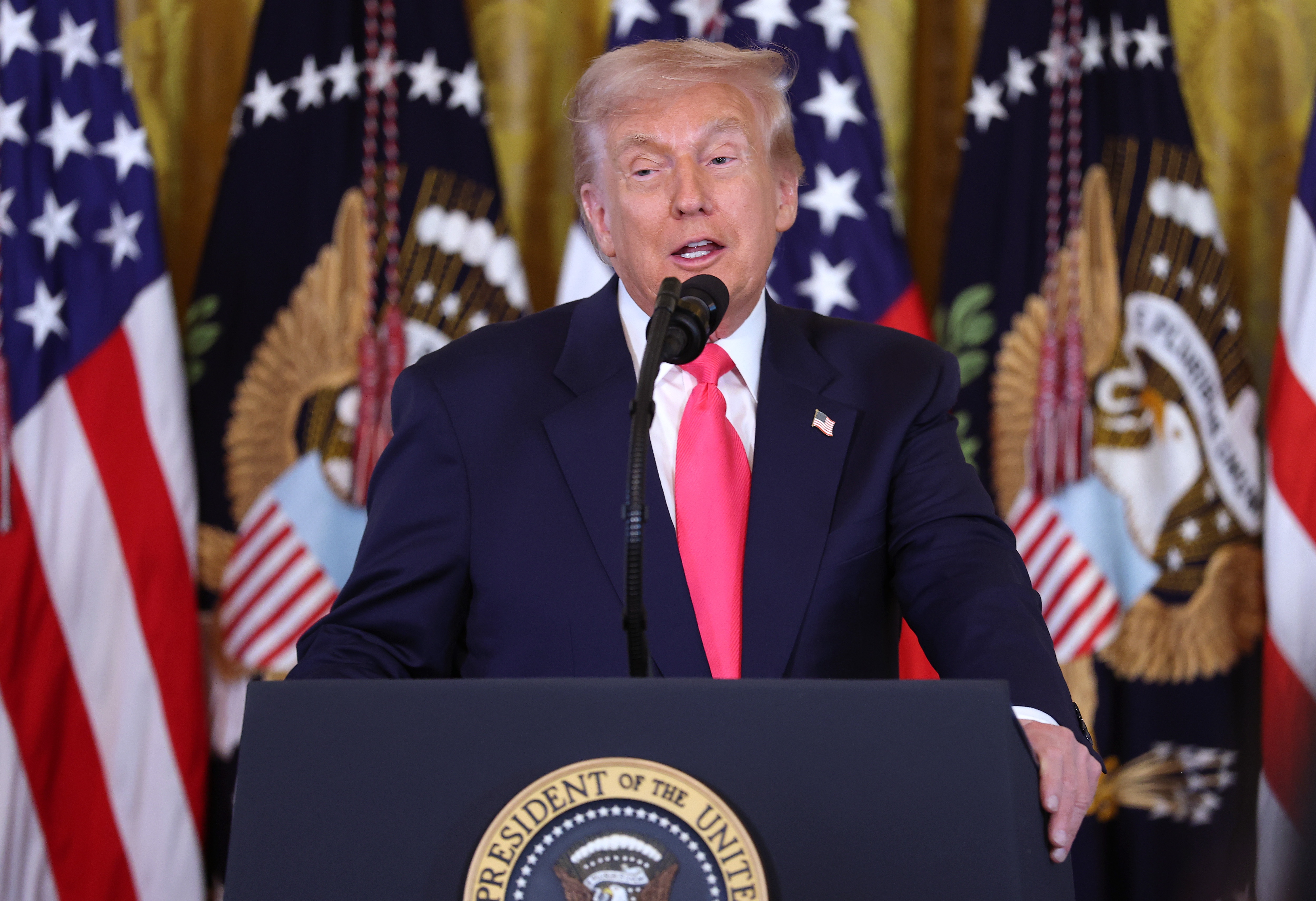 Trump Participates in NCAA Collegiate National Champions Day