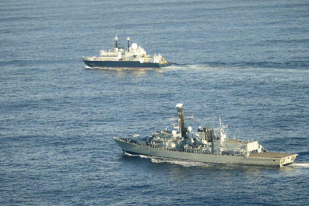 UK Says ‘Military Options Ready’ After Russian Ship Uses Lasers Against Air Force