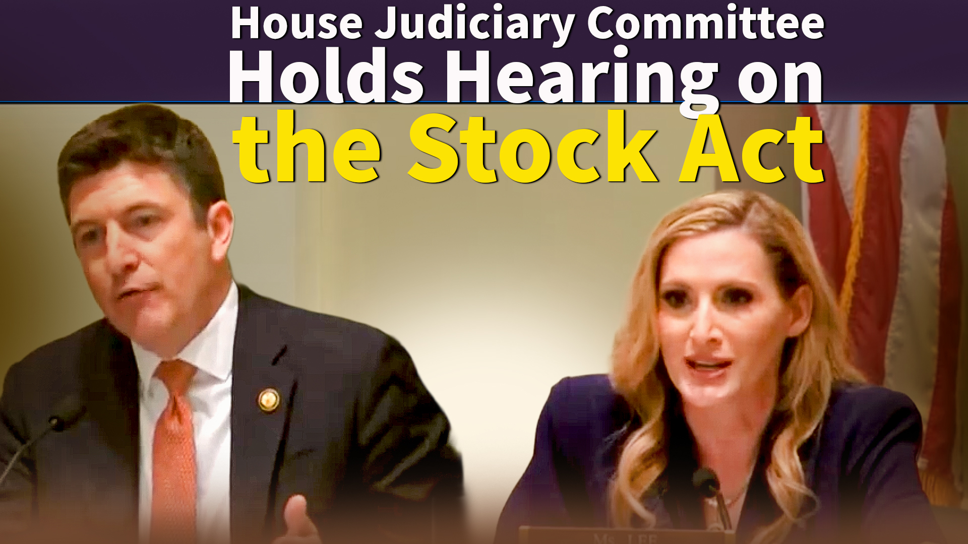 LIVE NOW: House Committee Holds Hearing on the Stock Act | EpochTV