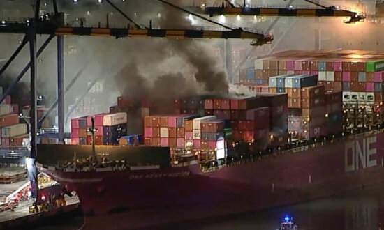 Cargo Ship Fire in Los Angeles Nearly Contained After Shelter-in-Place Order Lifted