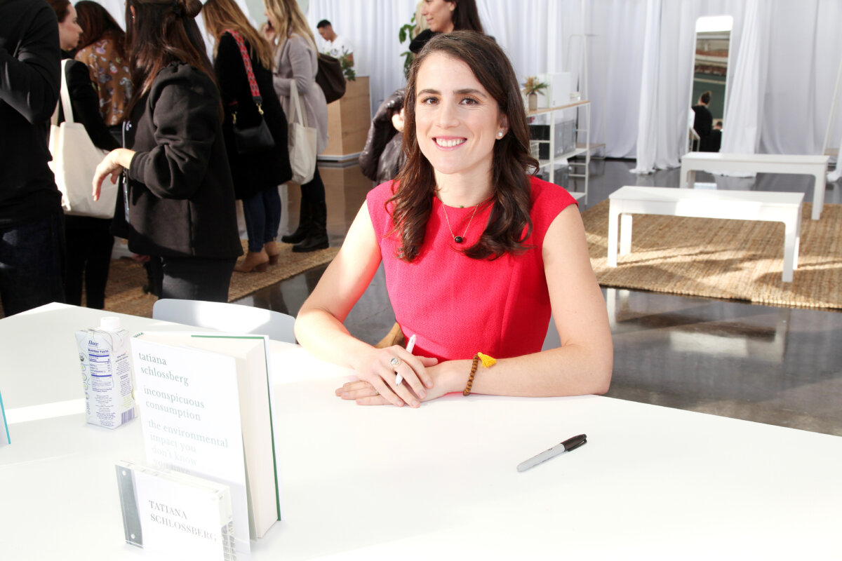 Tatiana Schlossberg attends her book signing at the In goop Health Summit San Francisco 2019 at Craneway Pavilion in Richmond, Calif., on Nov. 16, 2019. (Amber De Vos/Getty Images for goop)