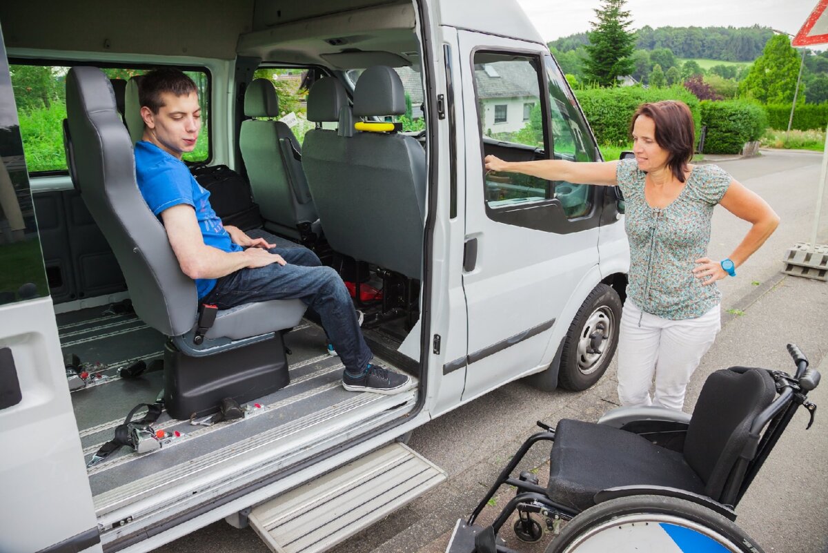 Wheelchair-accessible vans make travel more comfortable for people with disabilities. (Jan Schneckenhaus/Dreamstime)