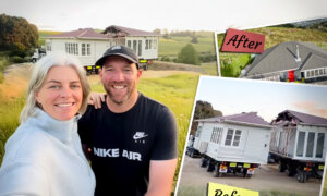 City Life Was Too Pricey, So New Zealand Family Put House on a Truck and Moved Homestead in the Hills