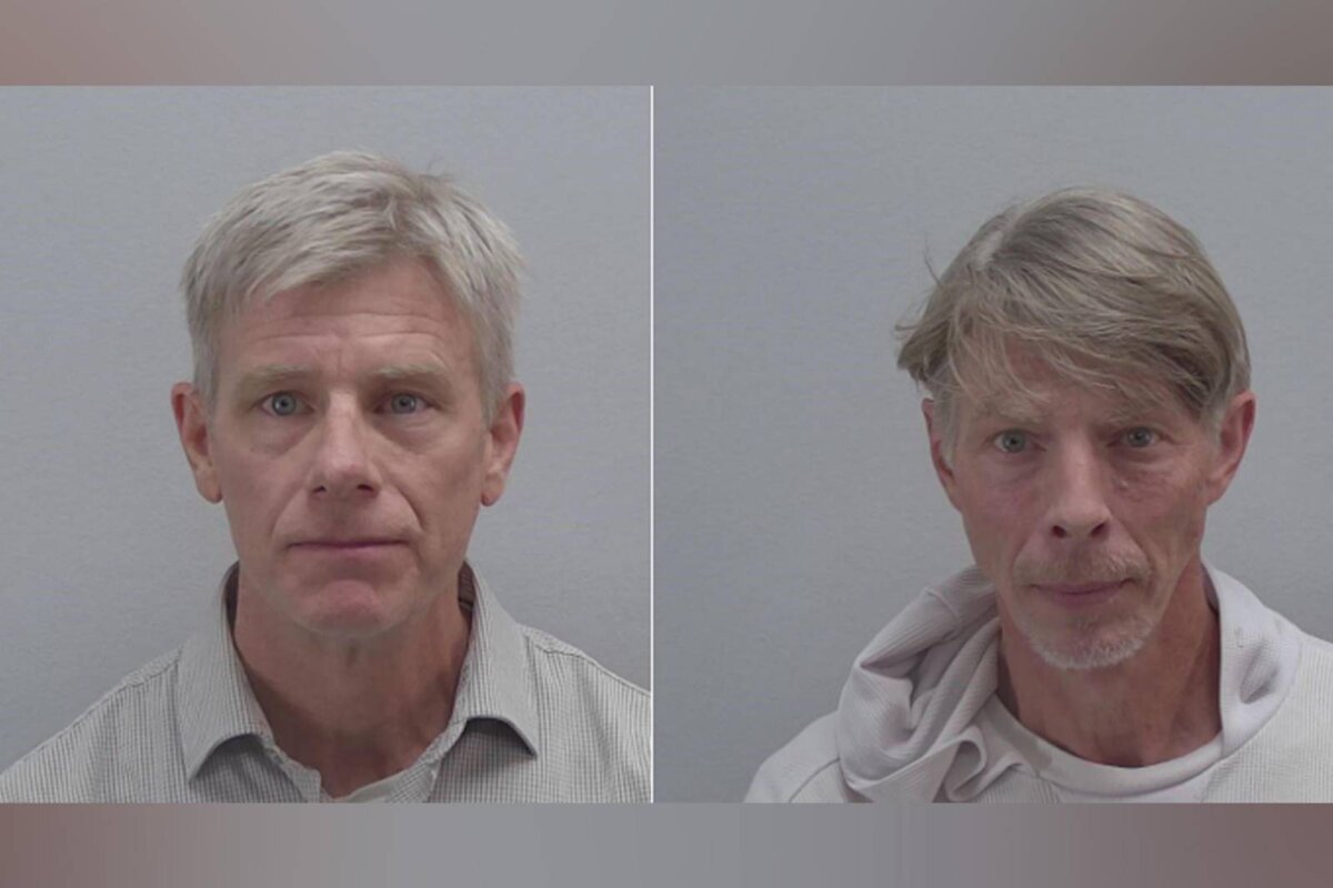 (Left) Virginia School Assistant Principal John Wilson Bennett. (Right) Mark Booth Bennett. (Courtesy of the DHS)