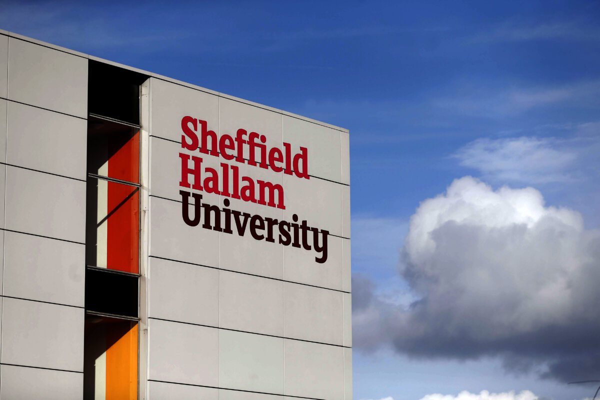 Sheffield Hallam University said it had since apologised to Professor Laura Murphy and committed to supporting her research (Lynne Cameron/PA)