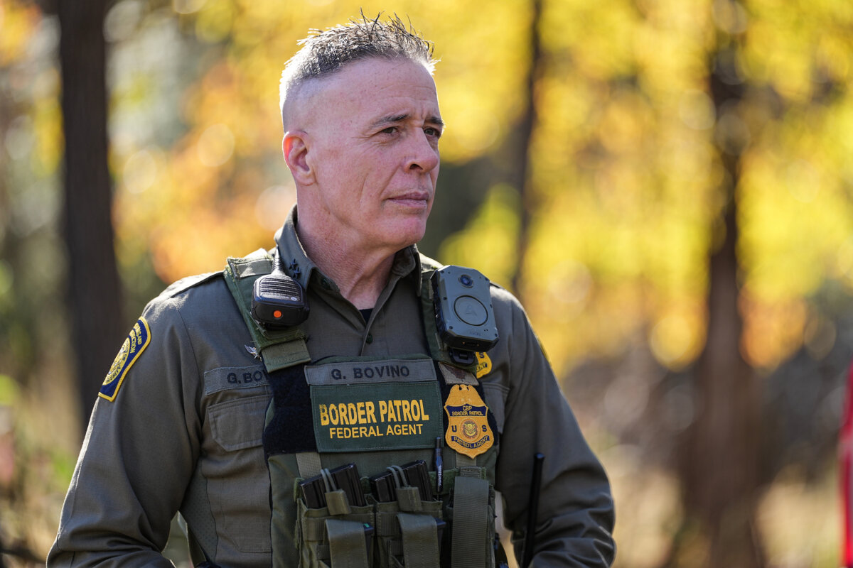 U.S. Border Patrol Commander-at-large Gregory Bovino seen here in Charlotte, N.C., on Nov. 17, 2025. (Matt Kelley/AP Photo)