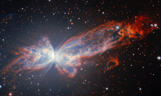 Telescope in Chile Captures Stunning New Picture of a Cosmic Butterfly