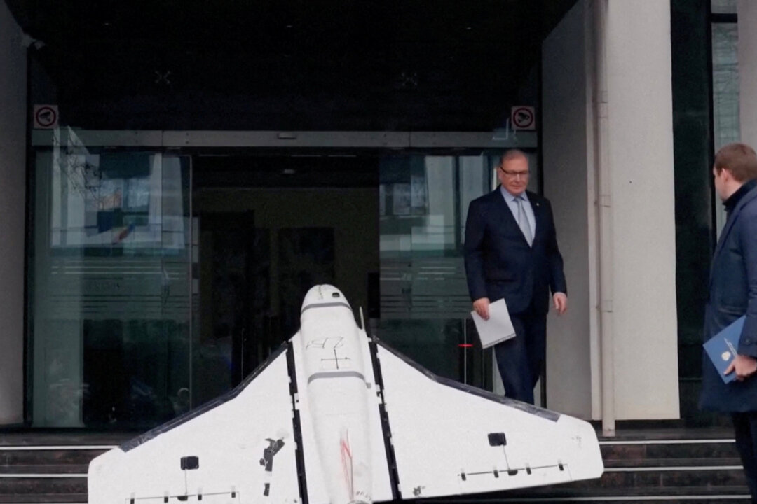 Moldova Says Russian Drones Entered Its Airspace Again, Posing Aviation Threat