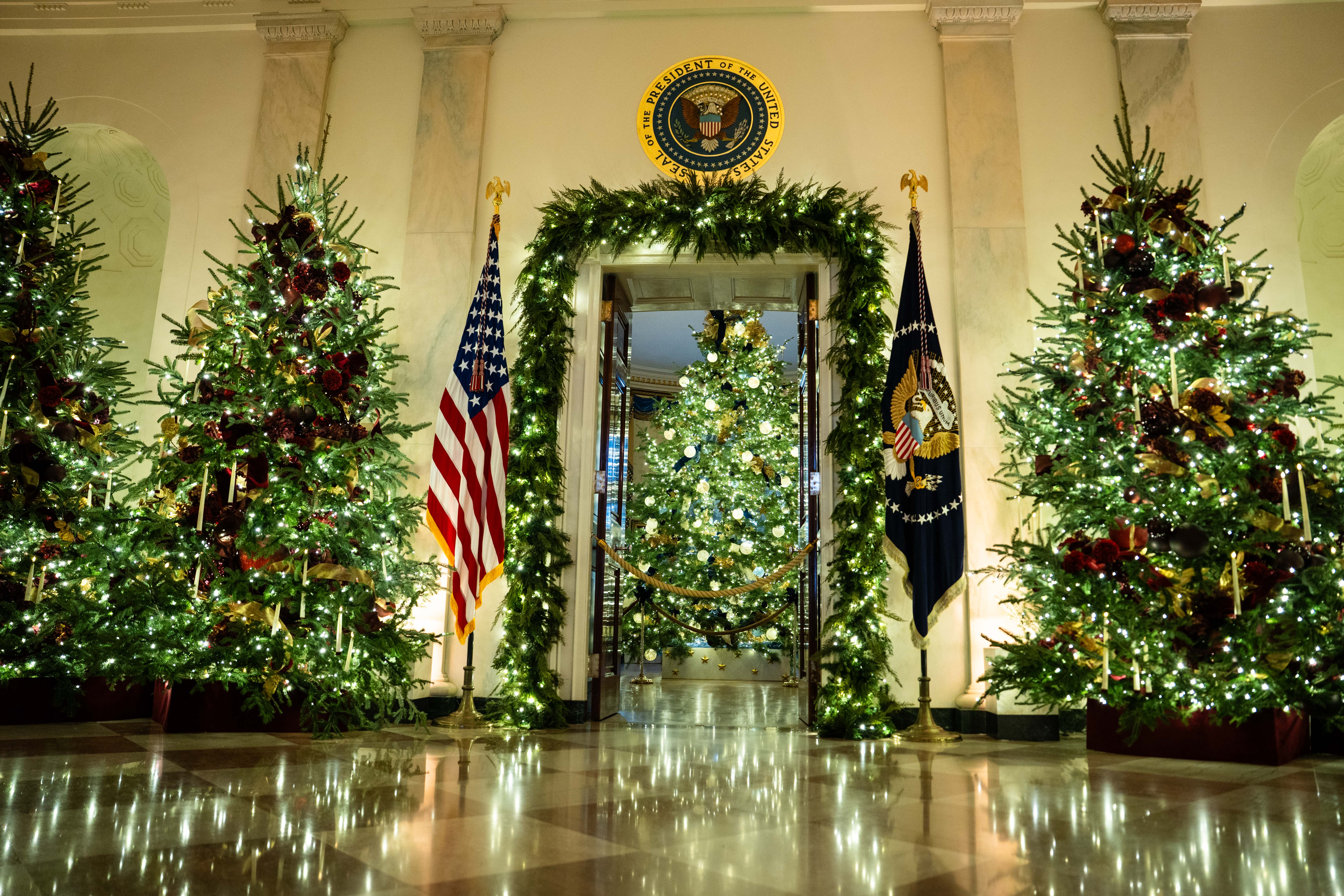 In Photos: First Lady Unveils White House Christmas Decor