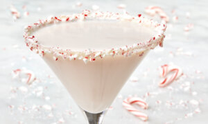 Peppermint Martinis Go Down Extra Smooth During the Holidays