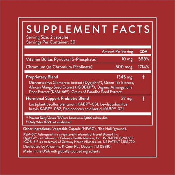 Arrae created MB-1 45+—a supplement specifically formulated for women in perimenopause, menopause, and beyond
