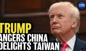 Taiwan Cheers Trump’s New Law, China Protests