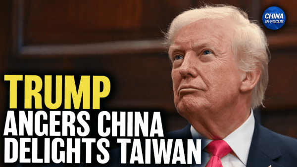 Taiwan Cheers Trump’s New Law, China Protests