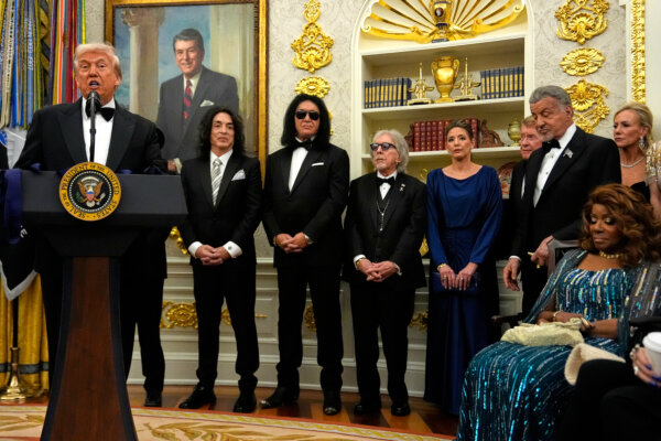 Trump Awards Kennedy Center Honors Medals in Oval Office