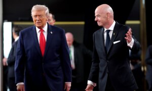 Trump Participates a FIFA Reception in New York