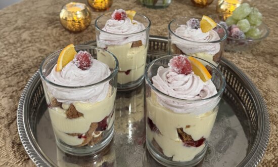 This Layered Parfait Is Holiday Magic in a Glass