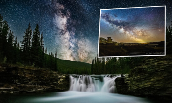 Astrophotographer Captures the Milky Way in Glorious Detail Amid Surreal Alberta Landscapes