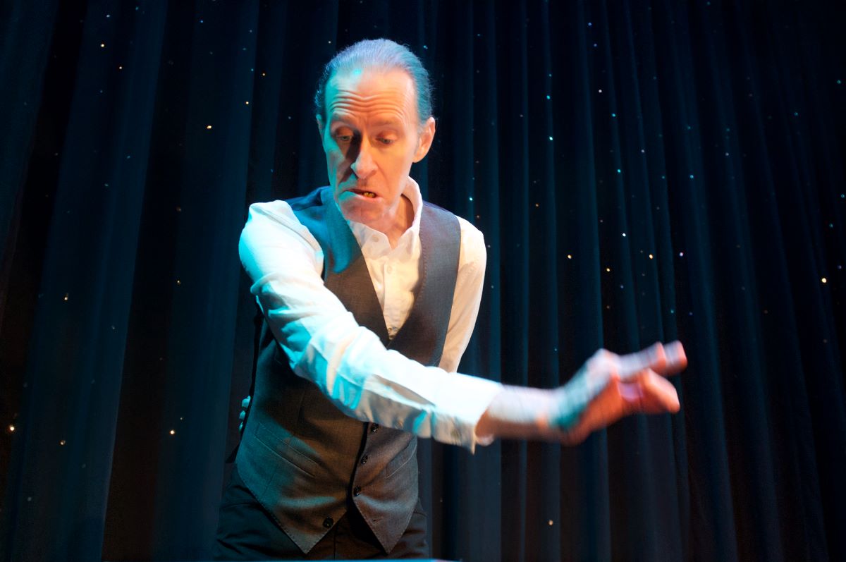 Phil Timberlake returns to the Lifeline Theatre, in "Jacob Marley's Christmas Carol." (Jackie Jasperson)
