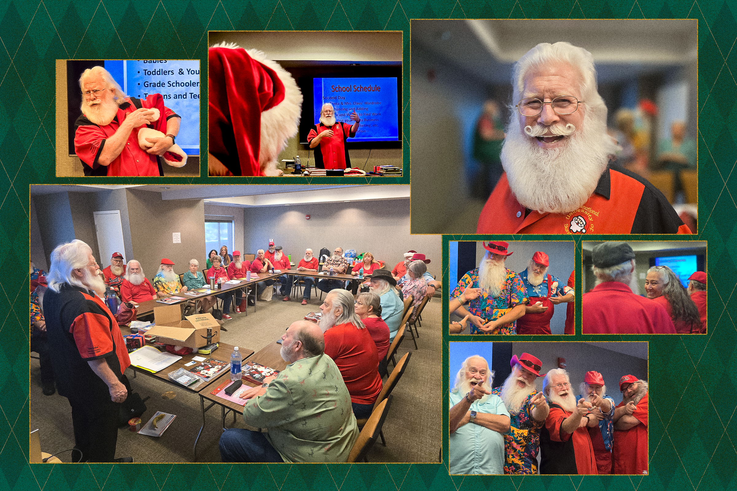 Real Beards, All Heart: What It Takes to Be a Santa Claus