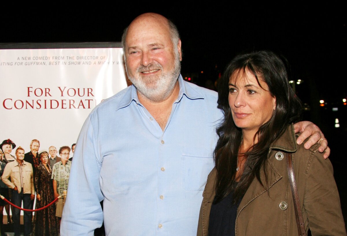 Actor-director Rob Reiner and wife Michele Singer attend the "For Your Consideration" film premiere at the Director's Guild of America in Los Angeles on Nov. 13, 2006. (Frederick M. Brown/Getty Images)