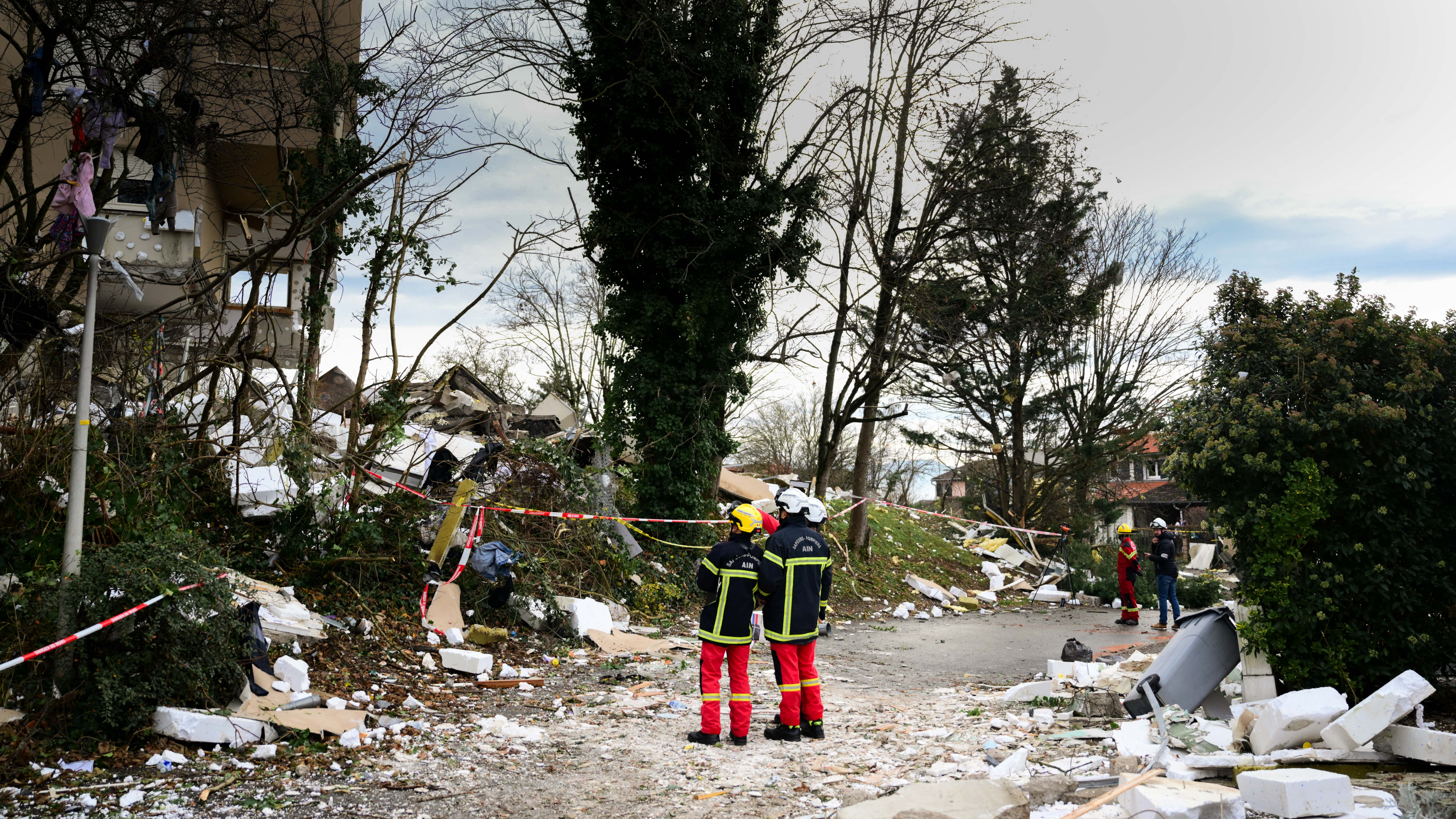 Day in Photos: Explosion in France, Flood Cleanup in Indonesia, and Harvesting Brussels Sprouts