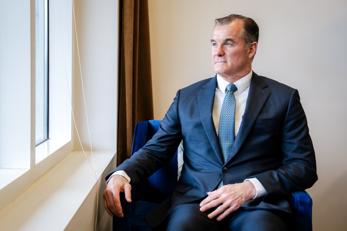 Ret. Gen. Charles Flynn, former commanding general of U.S. Army Pacific, in Washington on Dec. 9, 2025. (Madalina Kilroy/The Epoch Times)