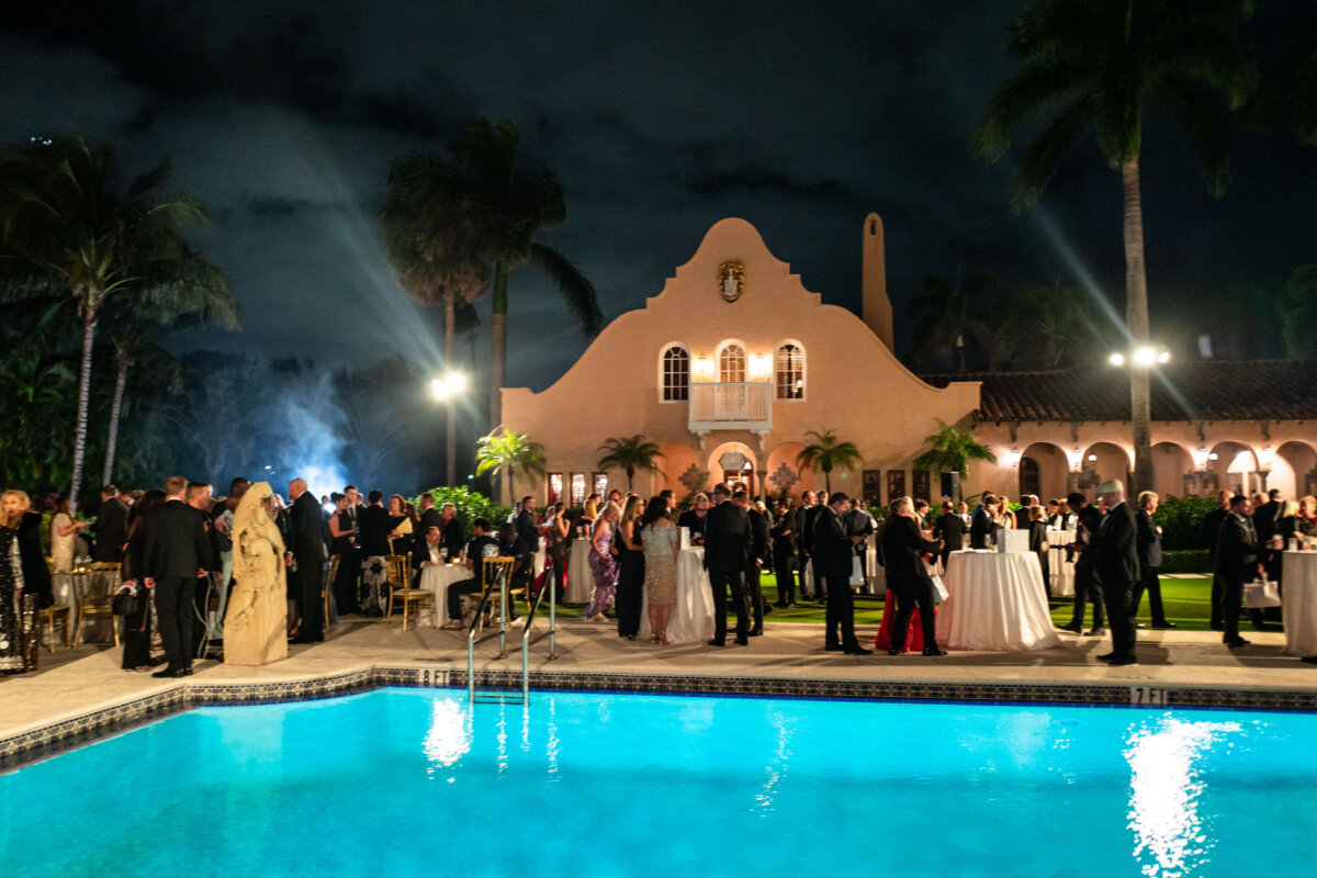 Mar-a-Lago in Palm Beach, Fla., on Dec. 16, 2025. (Madalina Kilroy/The Epoch Times)