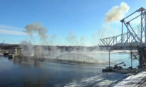 Implosion Takes Down a Nearly Century-Old Mississippi River Bridge