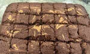 Chocolate and Almond Butter Brownies Are a Delicious Surprise