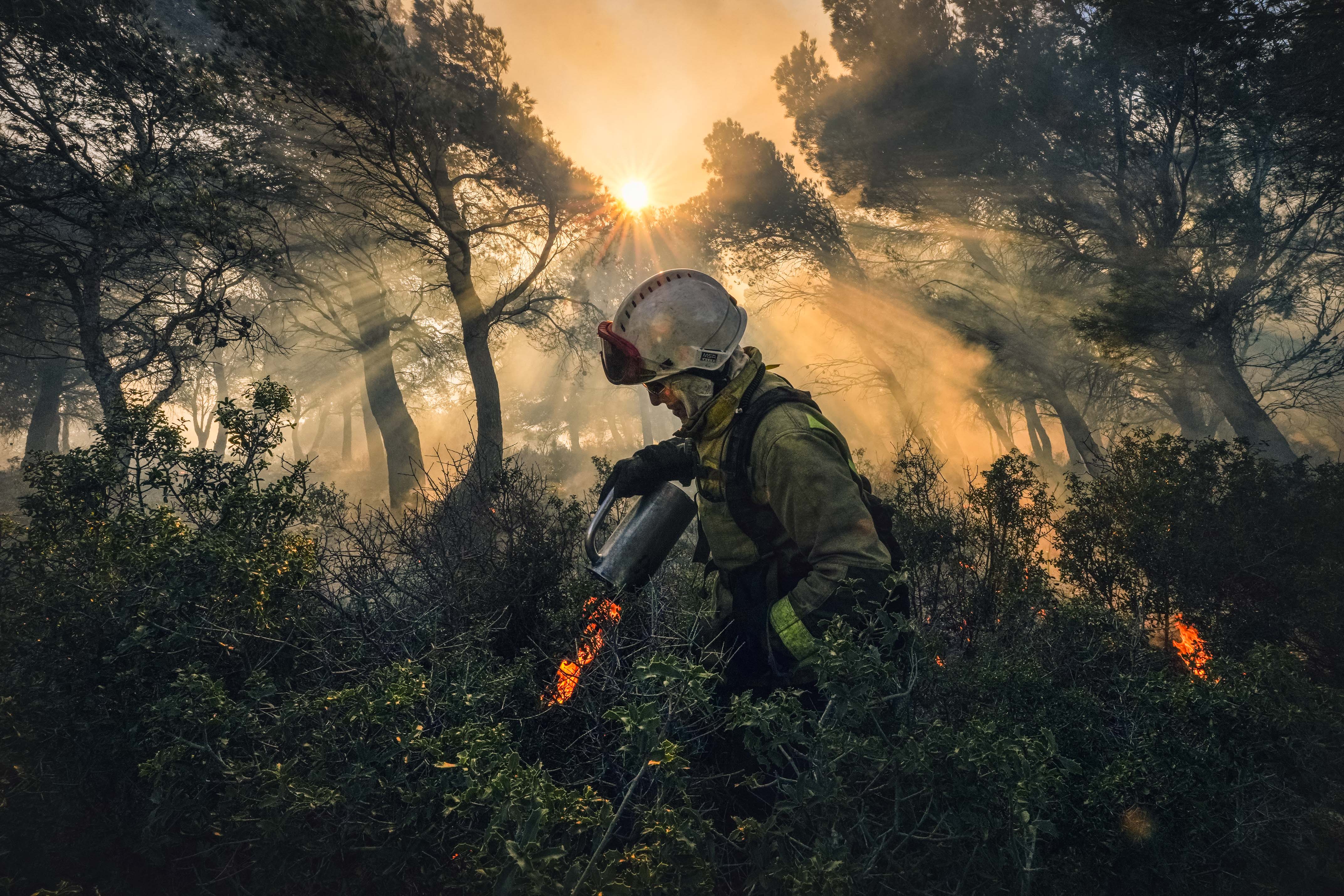 TOPSHOT-FRANCE-NATURE-FOREST-FIRE