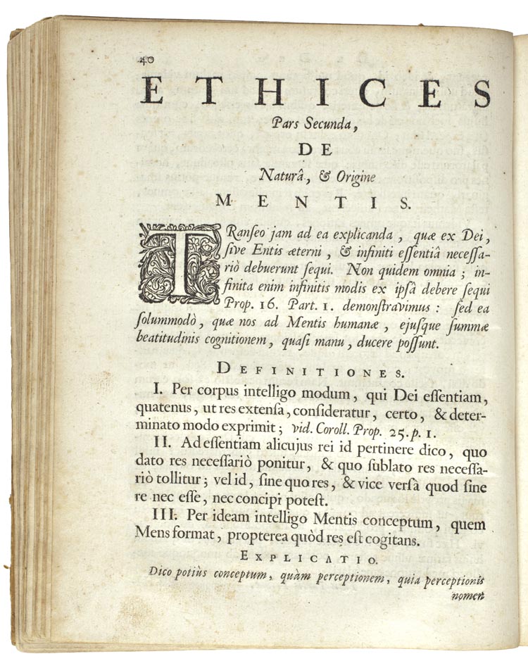 Benedictus de Spinoza