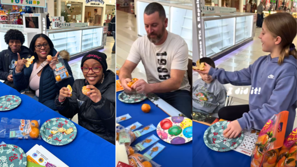 On December 20 and 22, the K-Citrus Peeling Challenge and free tasting event were held at the Galleria Mall in Middletown, New York. Participants in the challenge enjoyed a fun time together with their families.