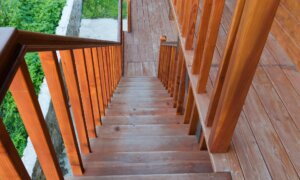 Replace Dangerous Rotting Deck Stairs
