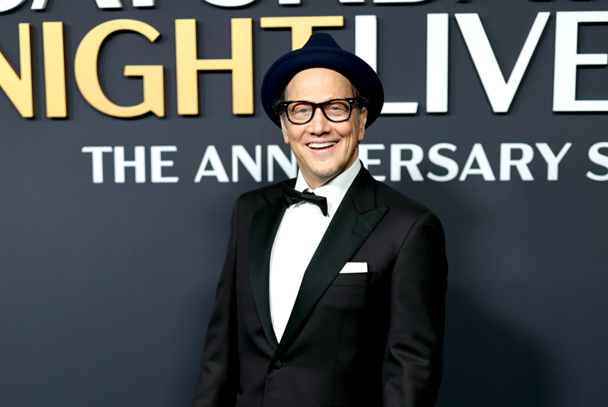 Rob Schneider attends SNL50: The Anniversary Special in New York City on Feb. 16, 2025. (Dimitrios Kambouris/Getty Images)