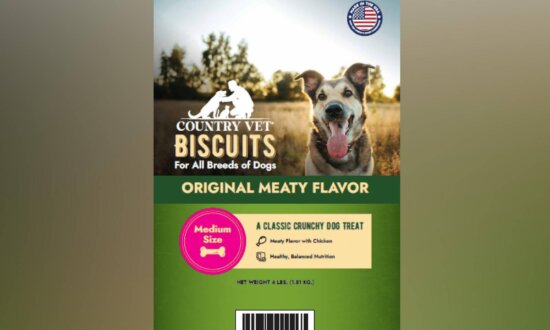 Dog Biscuits Under Recall in 7 States
